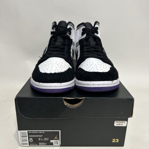 Nike Shoes Air Jordan 1 Mid SE “Varsity Court Purple” 2024 main image 4